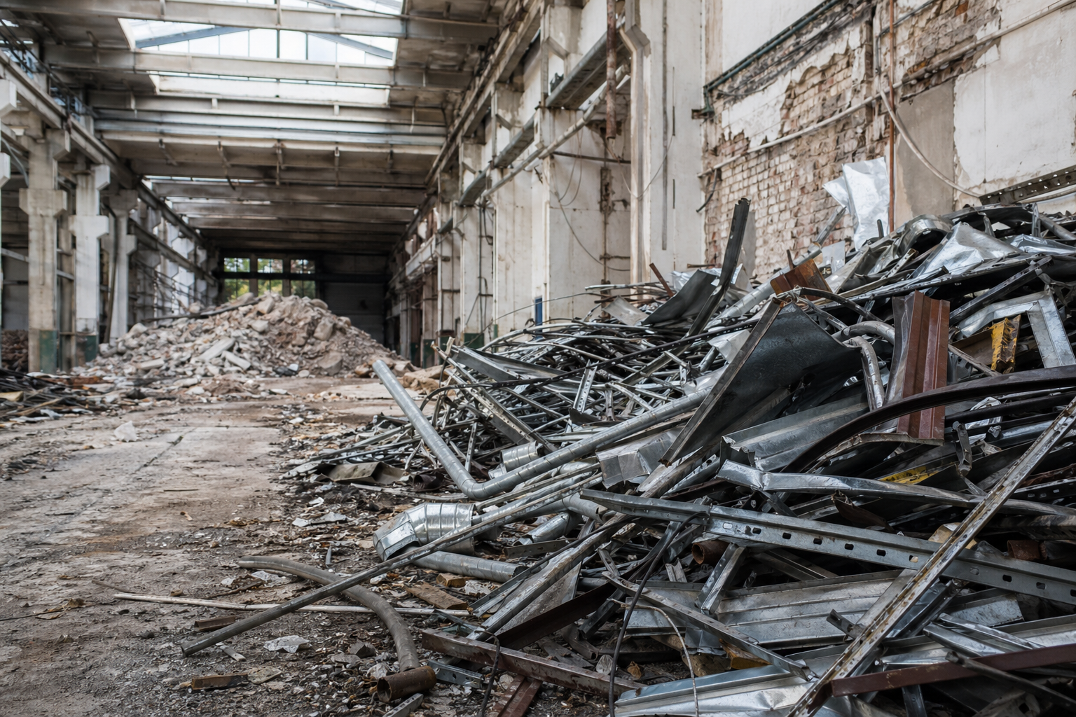 Demontage Hamburg: Metallschrott aus Abbruch und Rückbau | Madi Schrott